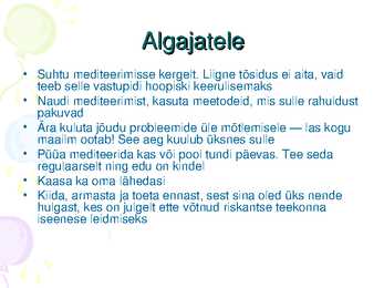 Meditatsioon #10