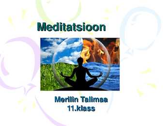 Meditatsioon