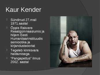 Kaur kender- Pangapettus- #2