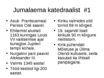 Jumalaema kirik Pariisis #2
