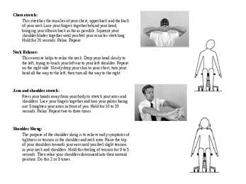 Stretches and exercises in office #5