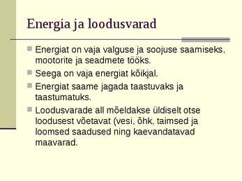 Energiavarad #2