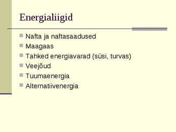 Energiavarad #3
