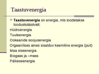 Energiavarad #7