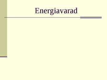 Energiavarad