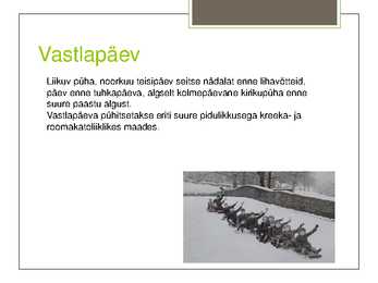 VASTLAPÄEV #2