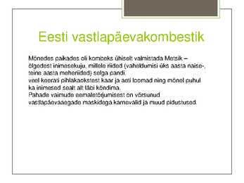 VASTLAPÄEV #9