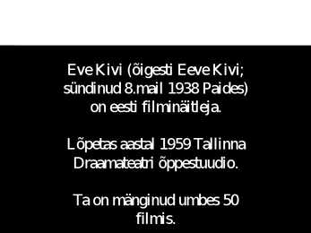 Eve Kivi #2