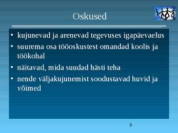 8-klassi karjääriõpetus-oskused #3