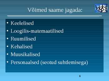 Karjääriõpetus-võimed-huvid #6