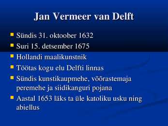 Jan Vermeer van Delft #2