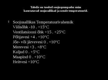 Soojuspumbad #6