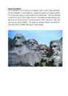 Mount Rushmore and the Statue of Liberty