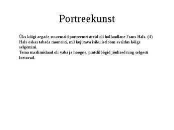 Presentatsioon-Hollandi kunst 17-sajandil #5