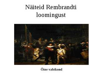 Presentatsioon-Hollandi kunst 17-sajandil #10