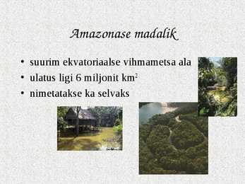 Ekvatoriaalsed vihmametsad #5