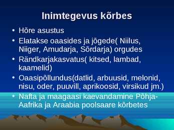 Kõrbed #10