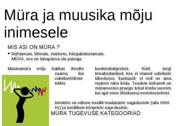 Müra ja muusika mõju inimesele