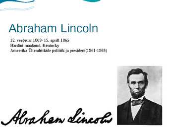 Abraham Lincoln #2