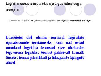 Outsourcing logistika #3