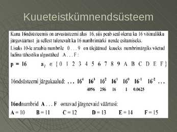 ARVUTI EHITUS #12