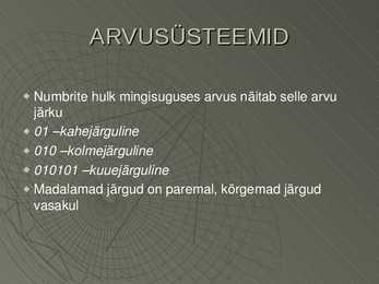 ARVUTI EHITUS #14