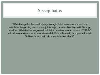 Wärtsilä-esitlus #3