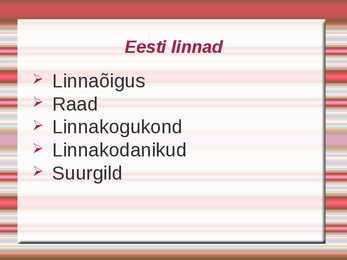 Kaubandus keskajal #7