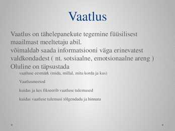 Andmekogumismeetodid - uurimistöö alused - esitlus #11
