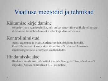 Andmekogumismeetodid - uurimistöö alused - esitlus #13