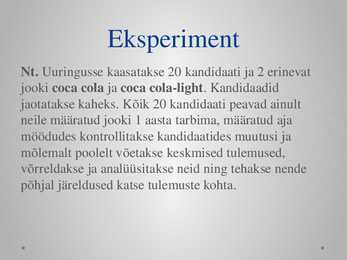 Andmekogumismeetodid - uurimistöö alused - esitlus #18