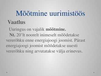 Andmekogumismeetodid - uurimistöö alused - esitlus #25