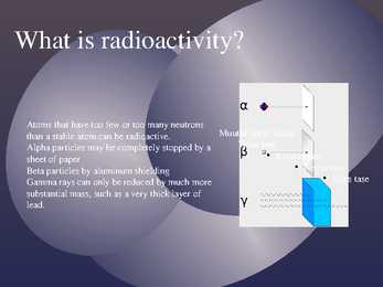 Accidental discovery - Radioactivity #2