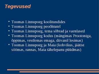 Toomas Linnupoeg #5