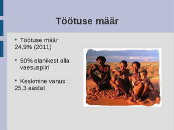 Lõuna-Aafrika Vabariigi majandusesitlus #6