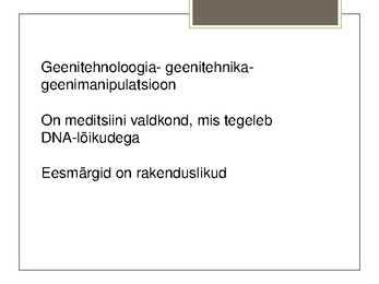 Inimene ja meditsiin #2