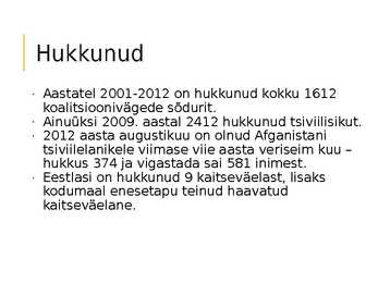 Afganistani Sõda alates 2001 #11