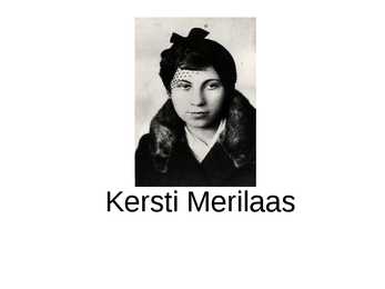 Kersti Merilaas elulugu