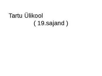 Tartu Ülikool