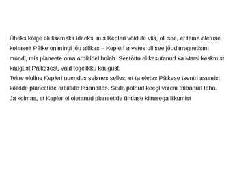 Päikesesüsteem ning taevakehade liikumine #18