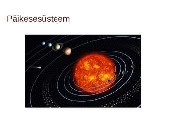 Päikesesüsteem ning taevakehade liikumine #8