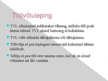 Töövõtuleping #3