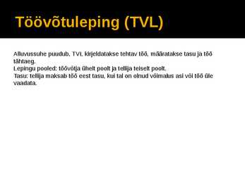 Töövõtuleping #3