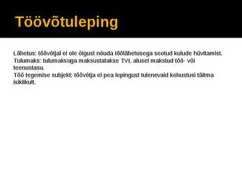 Töövõtuleping #6