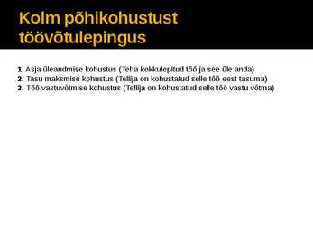 Töövõtuleping #7