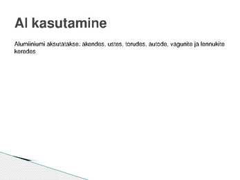 Alumiinium #7