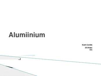Alumiinium