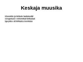 Keskaja arhitektuur #7