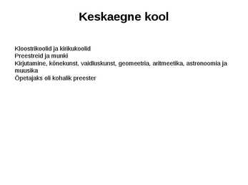 Keskaja arhitektuur #8