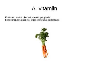 Vitamiinid #5